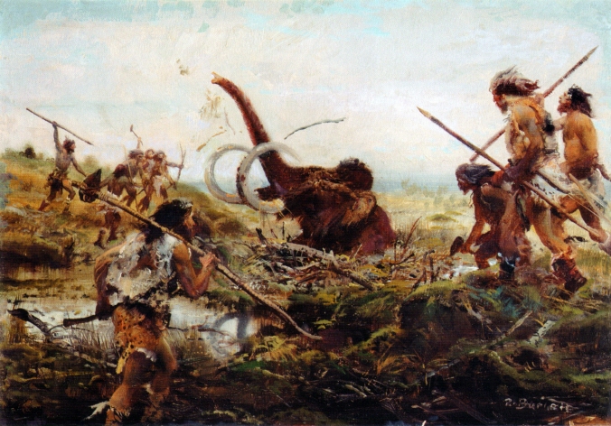 mammoth-hunt-upper-paleolithic-in-the-swamp-zdenek-burian